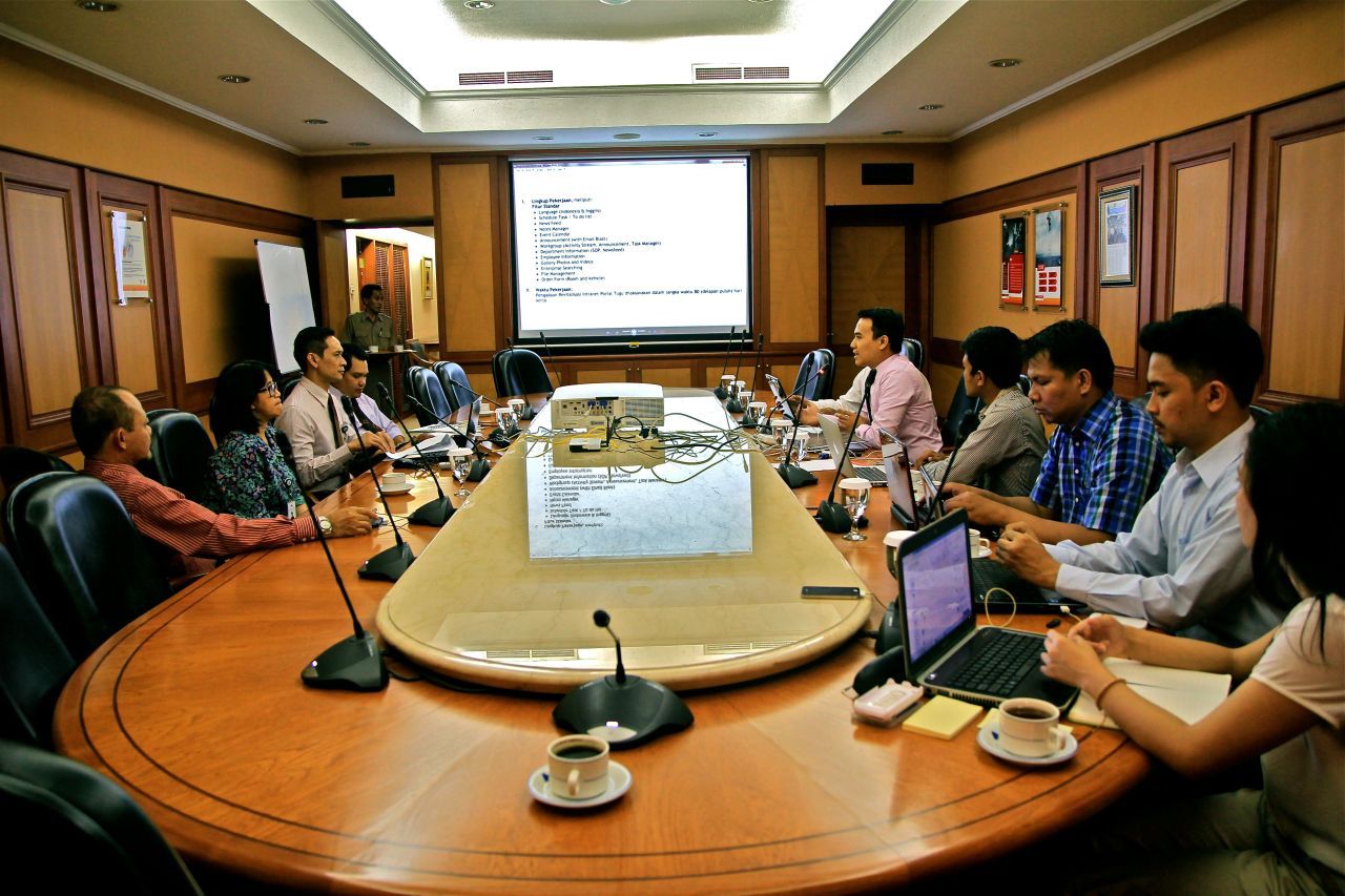 Arfadia Intranet Portal Meeting With Tugu Pratama Indonesia