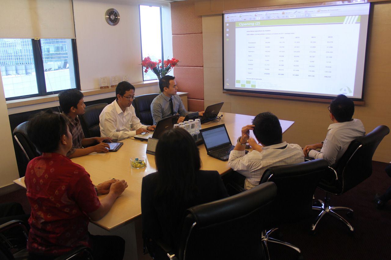 PT. Arfadia meeting with PT Trimegah Securities Tbk