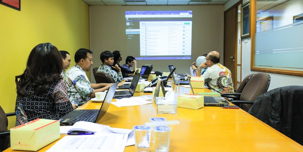 Training Penggunaan CMS (Content Management System) Arfadia Bersama PT. PPA