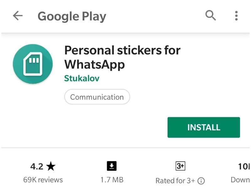 Personal Sticker for WhatsApp