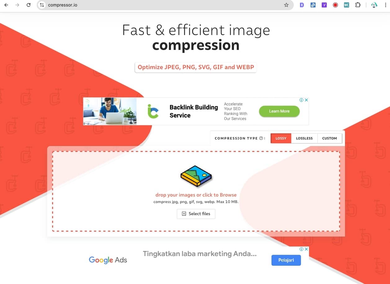 Arfadia - Best Optimize Images - Compressor.io